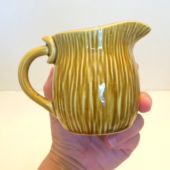 Vintage Retro 70's Ceramic Mushroom Cream and Sugar Set - Picture 4 of 7